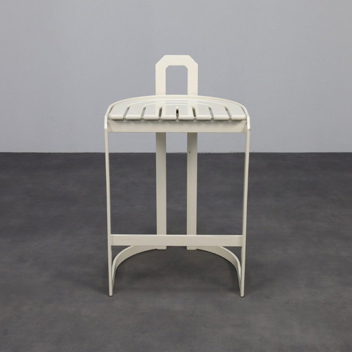 Set of 3 Postmodern Barstools by Almillmö, 1980s