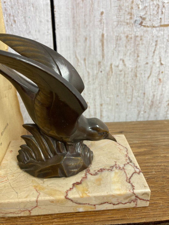 Pair of Antique Bookends – Decorative Objects, Marble, Metal (photo 10 of 13)
