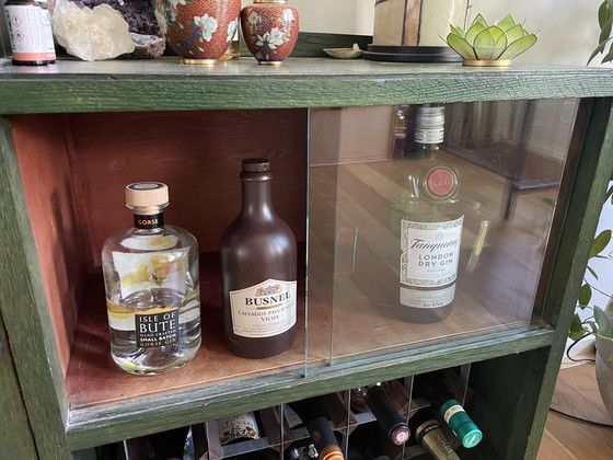 Image 1 of Vintage theekastje Amsterdamse School