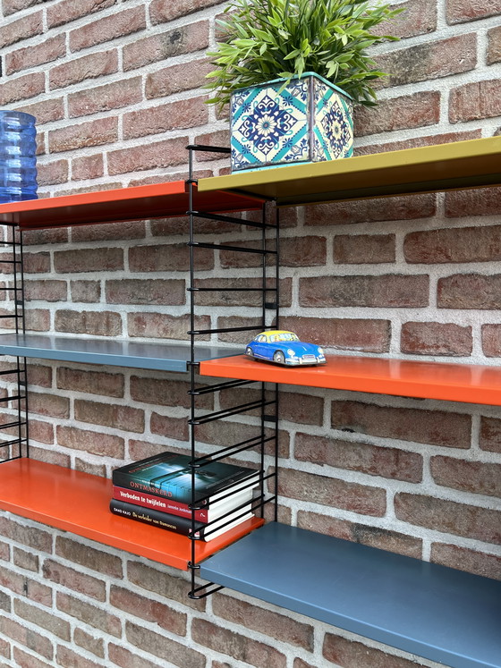 Image 1 of Étagère murale double Tomado vintage, le système mural emblématique du design néerlandais