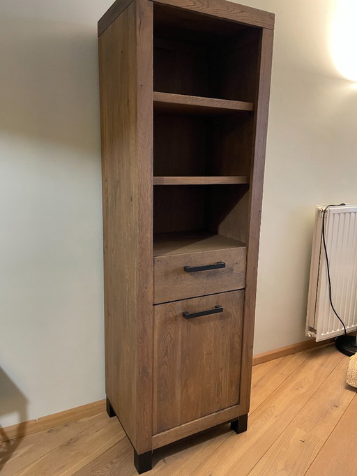 Estantería (librería) moderna de roble: ¡precio reducido!