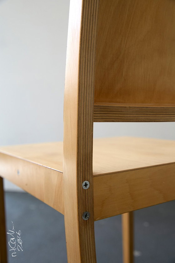 Image 1 of Vitra - Chaise Jasper Morrison en contreplaqué (1991 - Dossier complet)