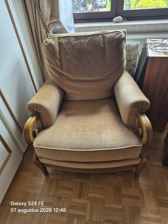 sillones antiguos – Textile, Wood (photo 6 of 10)
