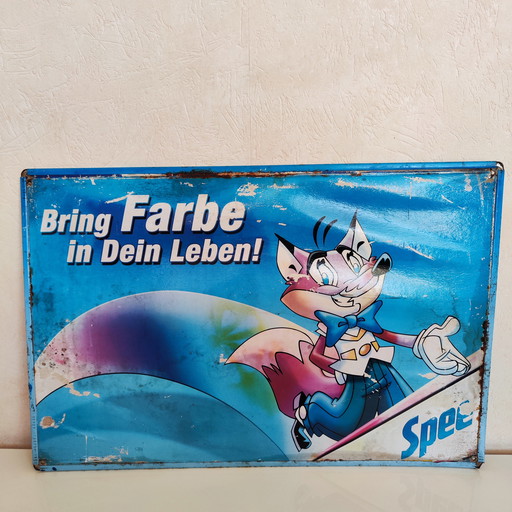 Spee detergent advertising sign 90s