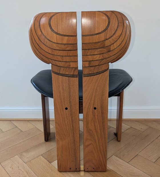 Image 1 of Mesa y ocho sillas Afra & Tobia Scarpa, Maxalto Artona Serie África