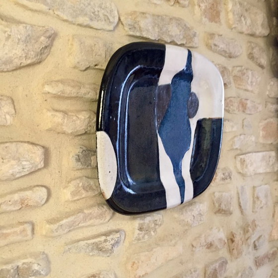 Image 1 of JACQUES POUCHAIN TABLEAU CERAMIQUE VINTAGE