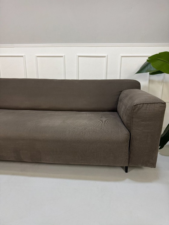 Image 1 of Rolf Benz Grata Canapé Tissu Marron Canapé Banc