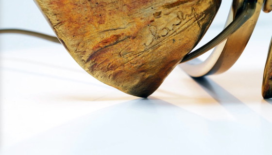 Image 1 of Lámpara Nenúfar de Maison Charles, años 70