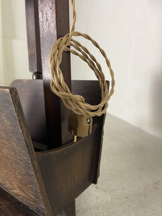 Image 1 of Lampadaire vintage Art déco rétro antique