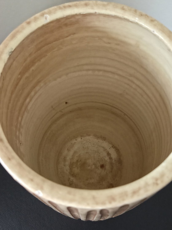 Image 1 of Vintage ribbed vase