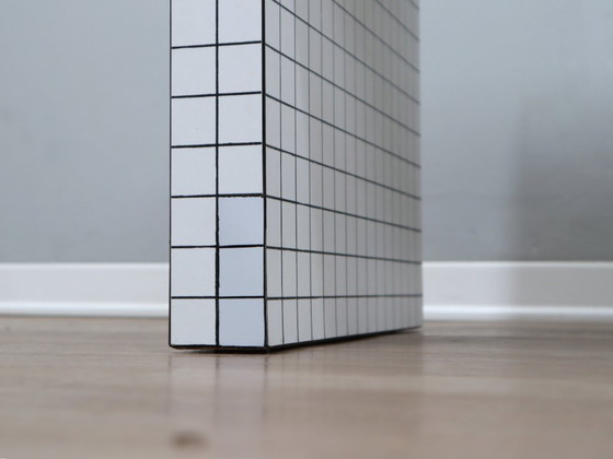 Image 1 of Quaderna-bank van Superstudio, originele productie uit de jaren 70 van Zanotta.