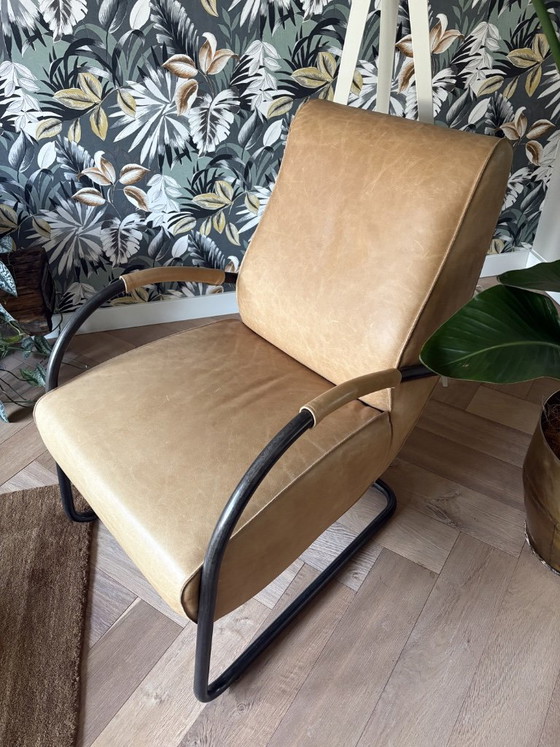 Sillón Howard de Jess Design, Sillones, Cuero, Beige (foto 5 de 6)