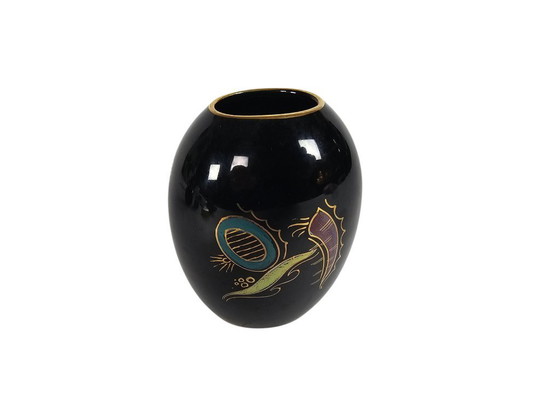 Image 1 of Flora Ceramics - Nova decor - Lot (3) - high gloss - Gouda - 1954