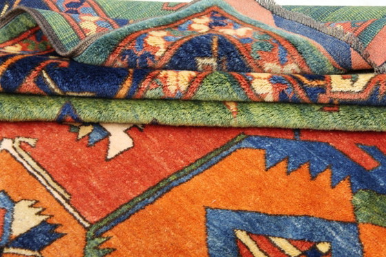 Image 1 of Russische antieke Kaukasische Ghazni Kazak Shirvan, meer dan 100 jaar oud, 314 x 265 cm