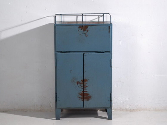Armadietto da officina vintage in metallo (c.1950) #2 – Iron, Industrieel (photo 33 of 40)