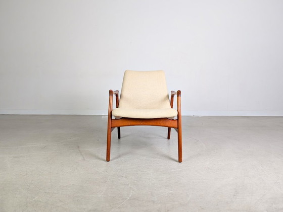 Image 1 of Fauteuil Arne Hovmand-Olsen Teak Mogens Kold fauteuil design