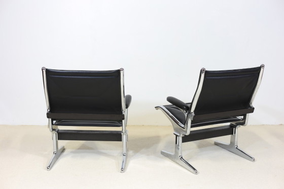 Charles and Ray Heames Airport Armchairs – Herman Miller, Chrome (photo 4 of 14)