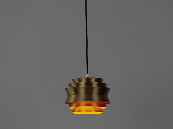 Image 1 of Set van twee vintage Zweedse Trava-lampen van Carl Thore, jaren 60.