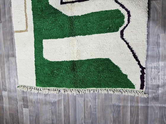 Tapis Berbère Marocain Authentique Taille 1,5/2 M – Aime Té, Wool (photo 4 of 8)