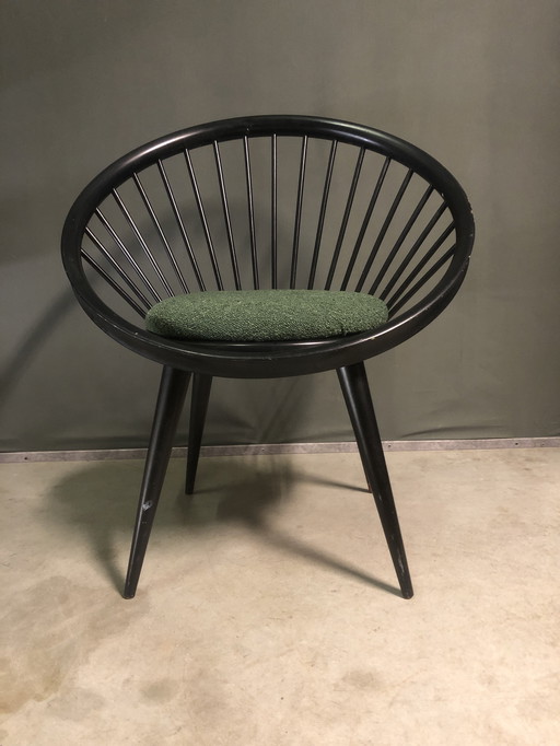 1950S Yngve Ekström Circle Chair For Swedese 