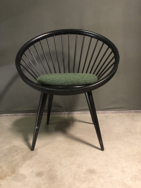 Image 1 of 1950S Yngve Ekström Circle Chair For Swedese 