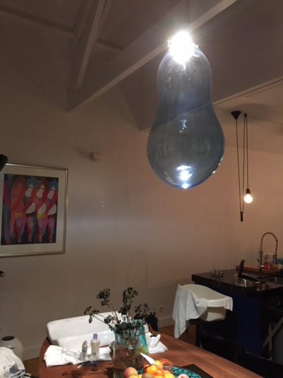Image 1 of Alex de Witte lámpara Bubble grande azul
