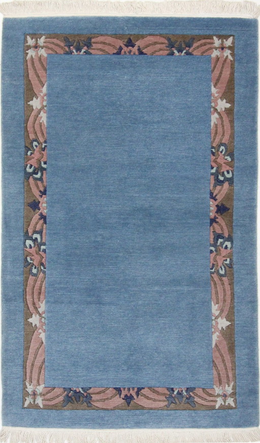 Modern designer Nepal rug 163 x 95 cm
