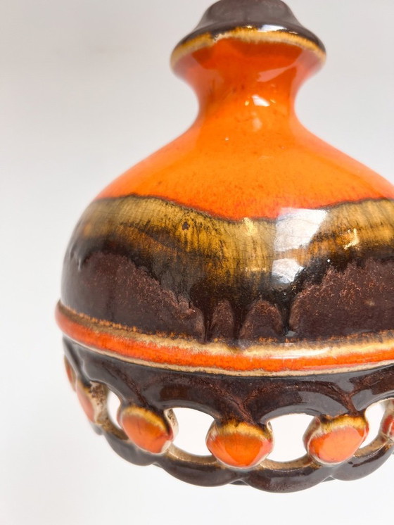 Image 1 of Set van 2 Keramieken Plafondlampen van PAN Leuchten, 1970's