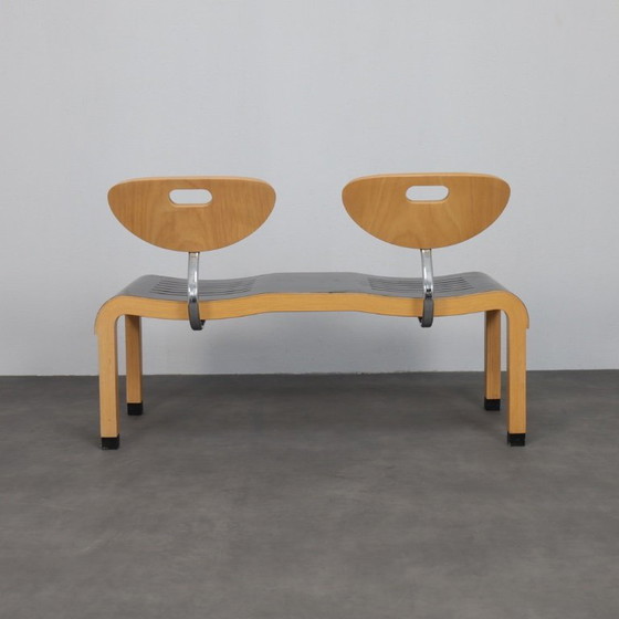 Image 1 of Bench Moment de Ruud-Jan Kokke para Kembo, diseño posmoderno holandés, década de 1990