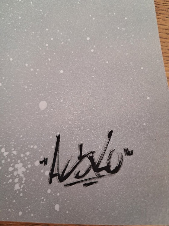 Image 1 of ASKO - Reveal - Artist's painting on card stock