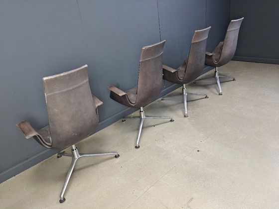Image 1 of Fk 6725 Stühle von Preben Fabricius & Jørgen Kastholm für Walter Knoll, 1960er – 4er-Set