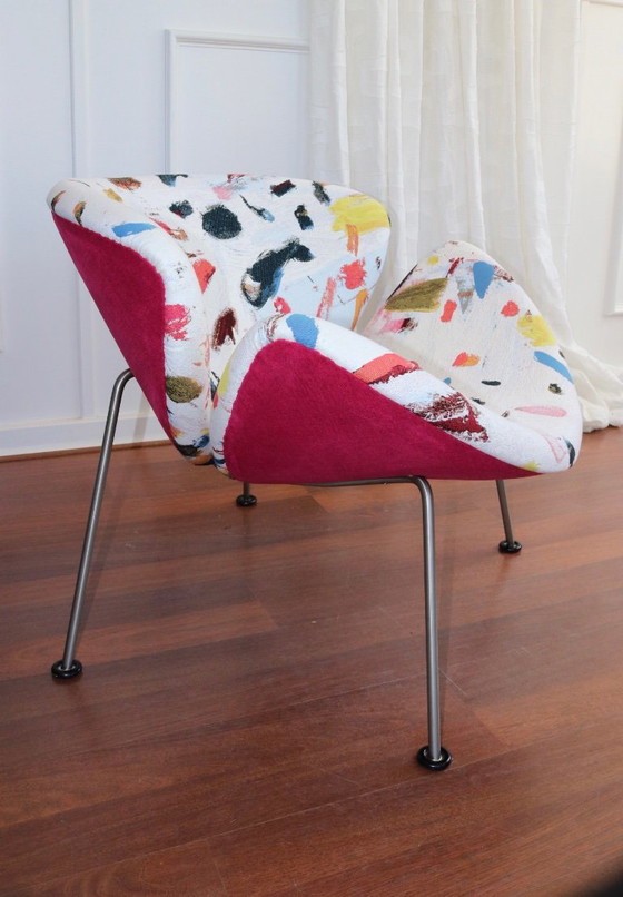 Artifort Orange Slice | Pierre Frey – Fauteuils, Metal, Textile (photo 4 of 6)