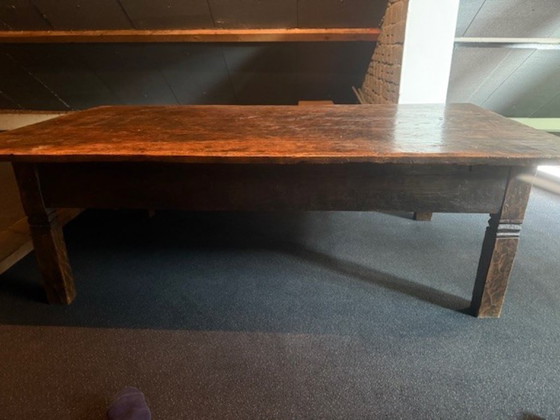 Image 1 of table basse ancienne