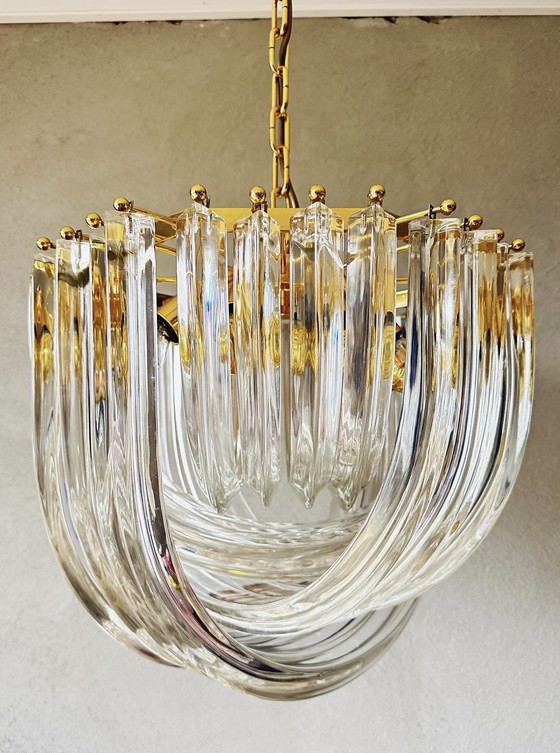 Image 1 of Vintage Novaresi Curved Hanglamp