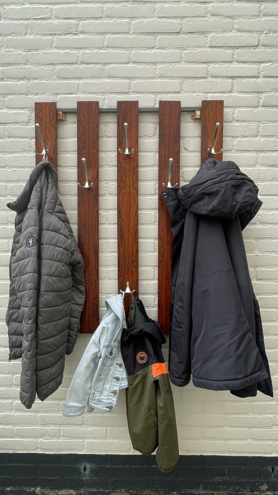 Perchero de Pared de Palisandro Cees Braakman, Pastoe Años 60/70 – Wood, Iron (photo 15 of 15)