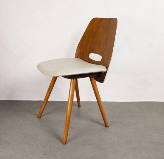 Image 1 of 4x Sedie d'epoca Tatra Pravenec "Gentleman" - 1963