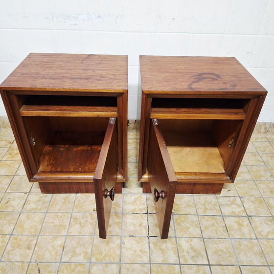 Image 1 of 2 x Jaren 50 / Jaren 60 Nachtkastjes