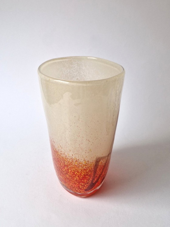 Image 1 of Studio Glass - Solid vintage vase