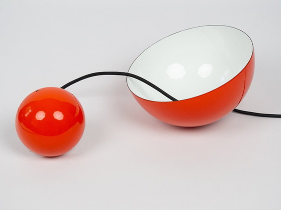 Image 1 of Paar van 2 Deense vintage lampen Bloempot door Verner Panton, Louis Poulsen, 1966