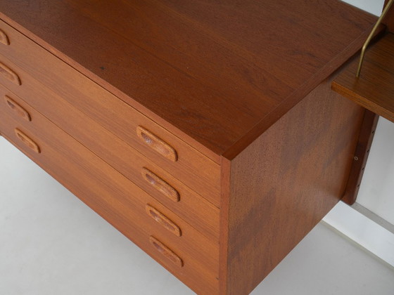 Image 1 of Librería de teca PS System, diseño danés, década de 1960, fabricada por Randers Møbelfabrik.