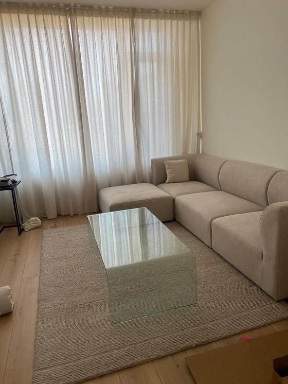 Image 1 of Vintage Fiam waterfall coffee table