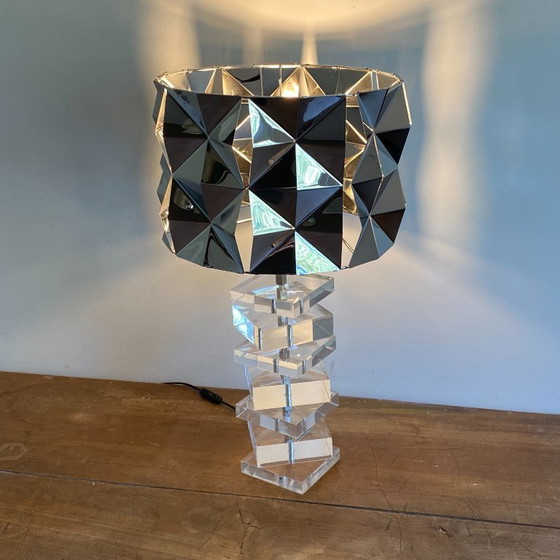 Image 1 of Vintage lamp. 1970. Plexiglas. Space age. 