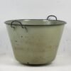 Antique green iron cauldron (c.1950) – Decorative Objects, Metal, Rustic (photo 8 of 9)