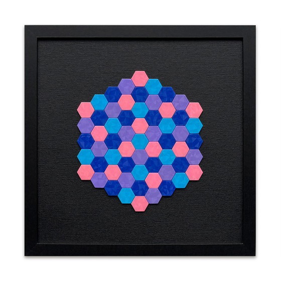 Image 1 of Fragmentos de caleidoscopio (Juego de 3 - Decoración de pared)