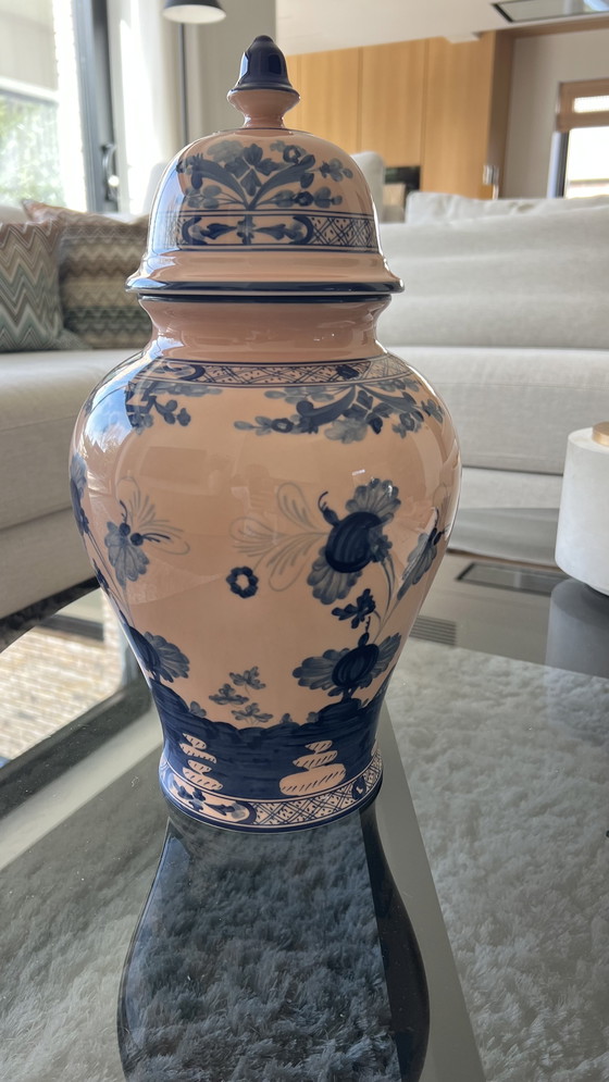 Image 1 of Grand Vase Potiche - Ginori 1735