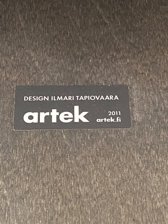 Image 1 of 8 sedie Domus di Artek, tinta nera