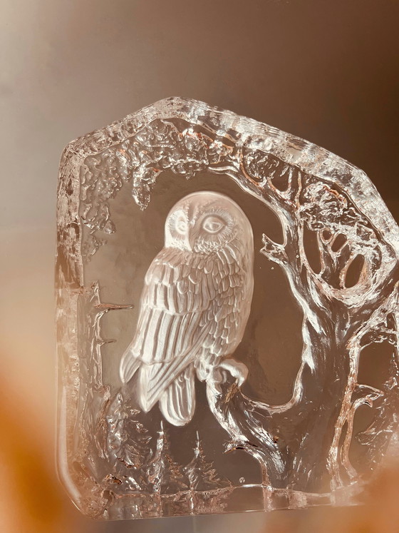 Image 1 of Goebel uil in glas