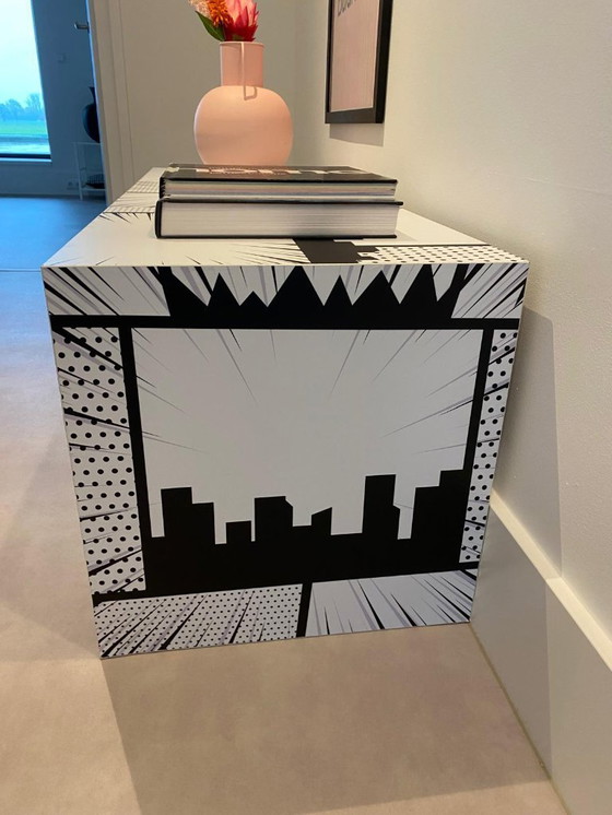 Image 1 of Lade kast van Jan de Bouvrie ontwerp van Monique de Bouvrie