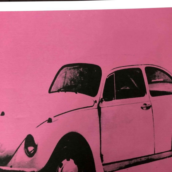 1990s After Andy Warhol Pink Lithograph "Numbered And Signed On Plate" Lithograph – Lithographs & prints (photo 8 of 11)