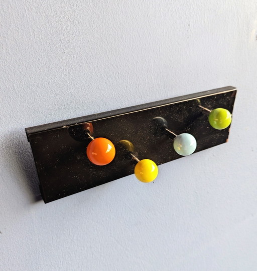 Perchero de pared metálico vintage – kapstokken, Metal
